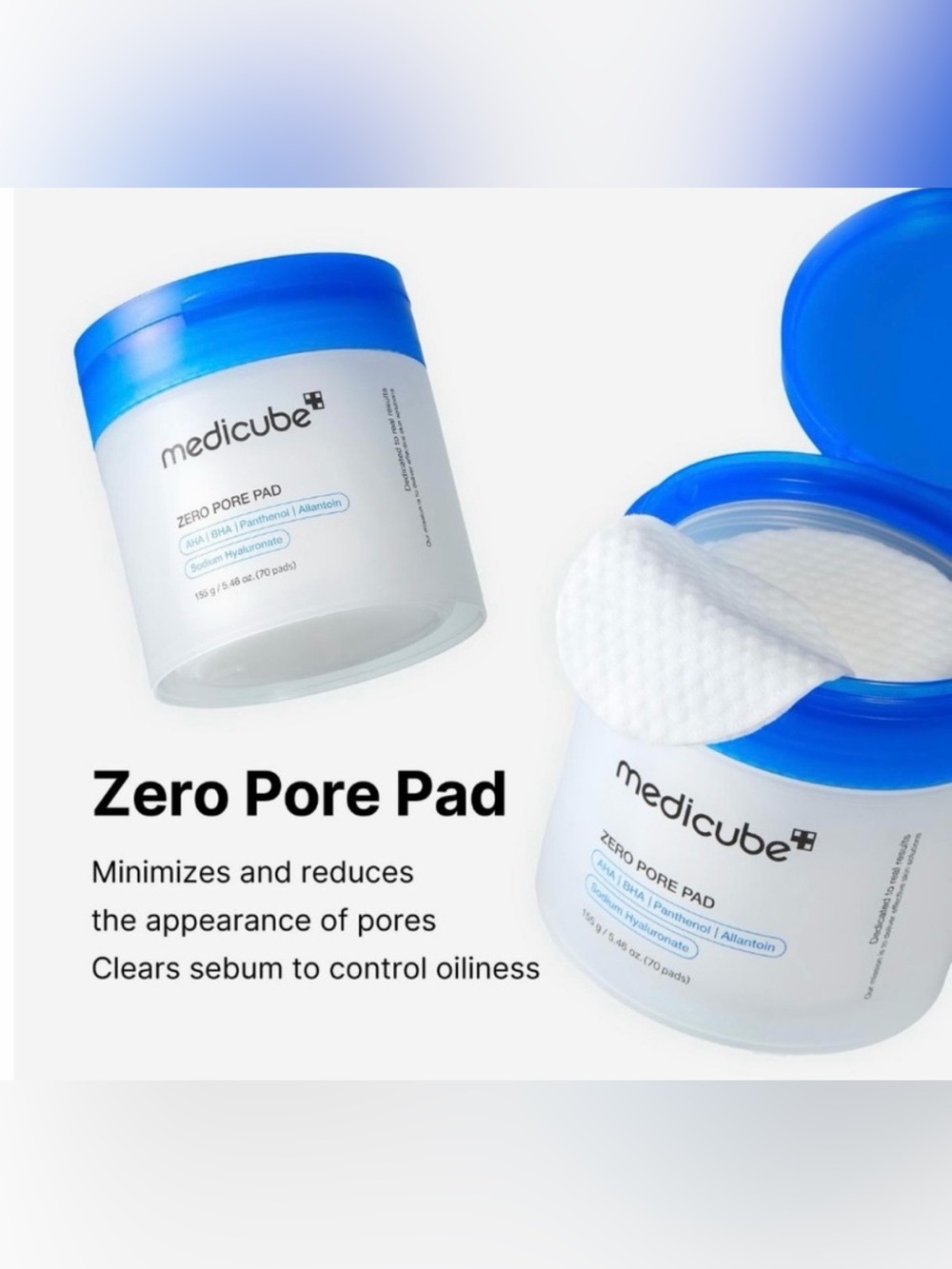 Medicube Zero Pore Pads Toner - Picture 2 of 6